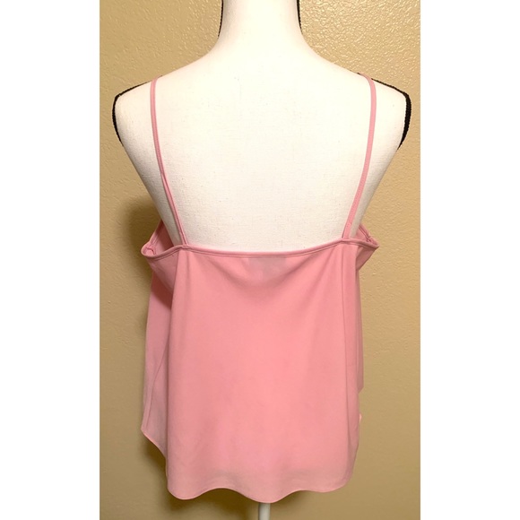 TOPSHOP light pink camisole tank top blouse shirt tee size 10 perfect condition - Picture 3 of 4